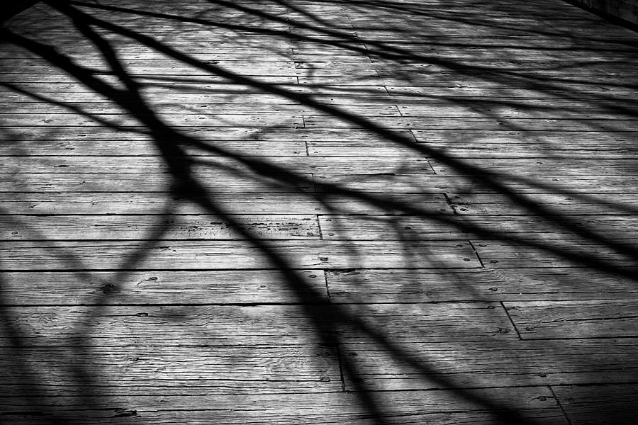 Shadows on the Bridge Photograph by Colleen Kammerer