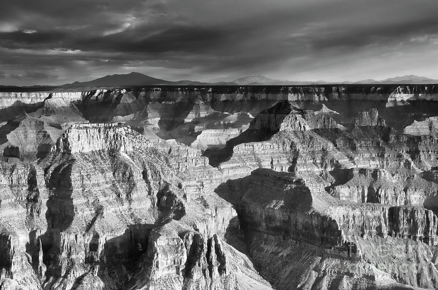 Shadows on the Grand Canyon Photograph by Tamara Becker