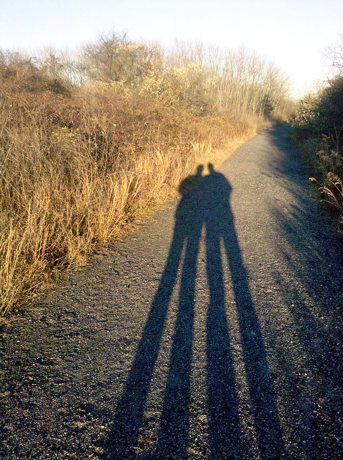 Shadows on the Trail Photograph by Rita Tortorelli