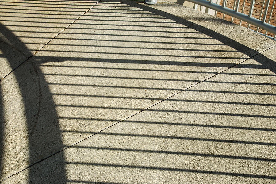 Shadowy Lines Photograph by Karol Livote