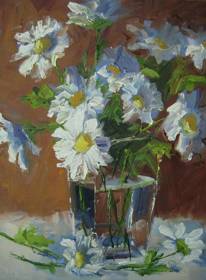 Shady Daisy Painting by Paula Stern - Fine Art America