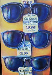 Blues Music Painting - Shady Deal by Brett Caplinger Blues Music Painting - Shady Deal by Brett Caplinger
