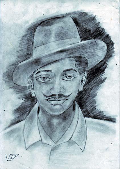 Bhagat Singh - Drawing Skill