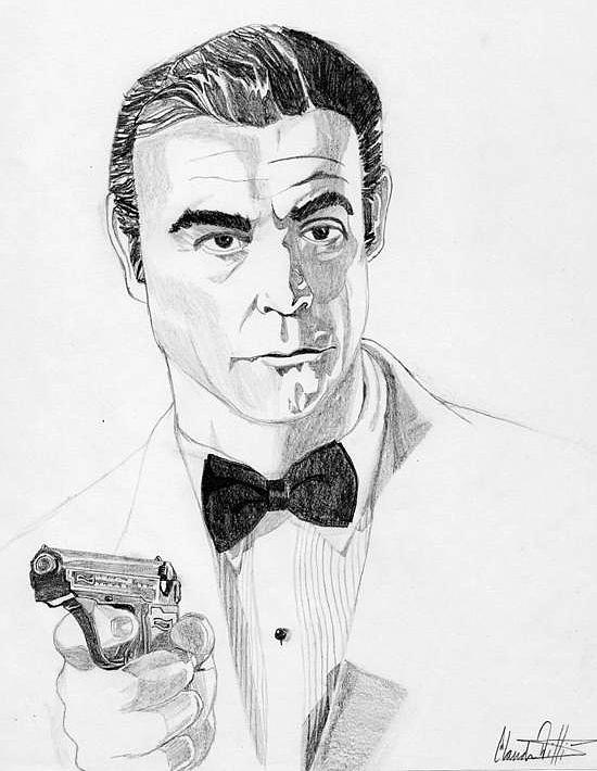 Shaken Not Stirred Drawing by Claude Willis - Fine Art America