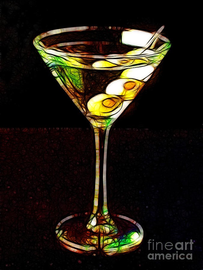 Martini Photograph - Shaken Not Stirred by Wingsdomain Art and Photography