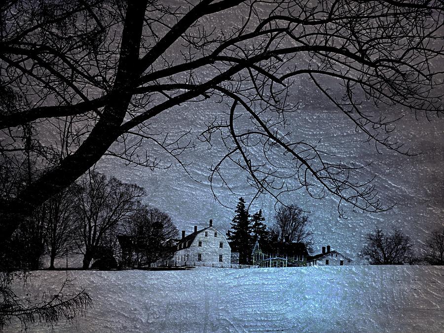 Shaker Winter Photograph by Phyllis Meinke
