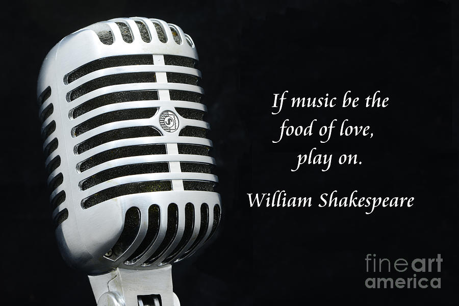 Shakespeare on Music Photograph by Paul Ward