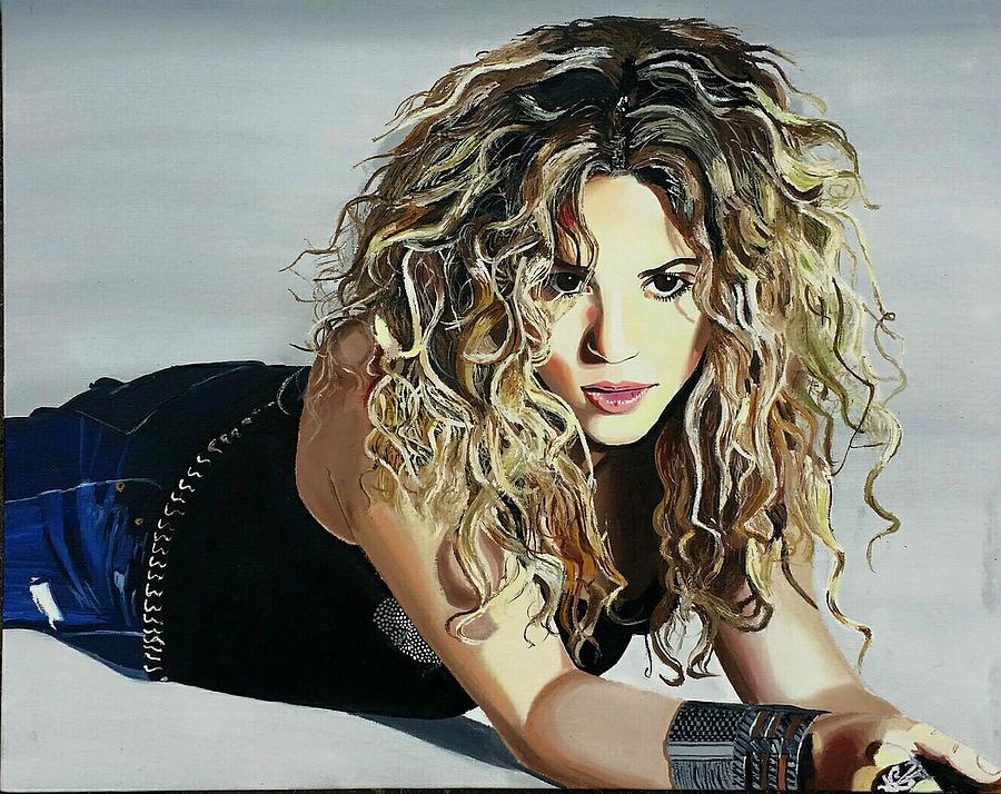 Shakira Painting - Shakira  by Gitanjali  Sood