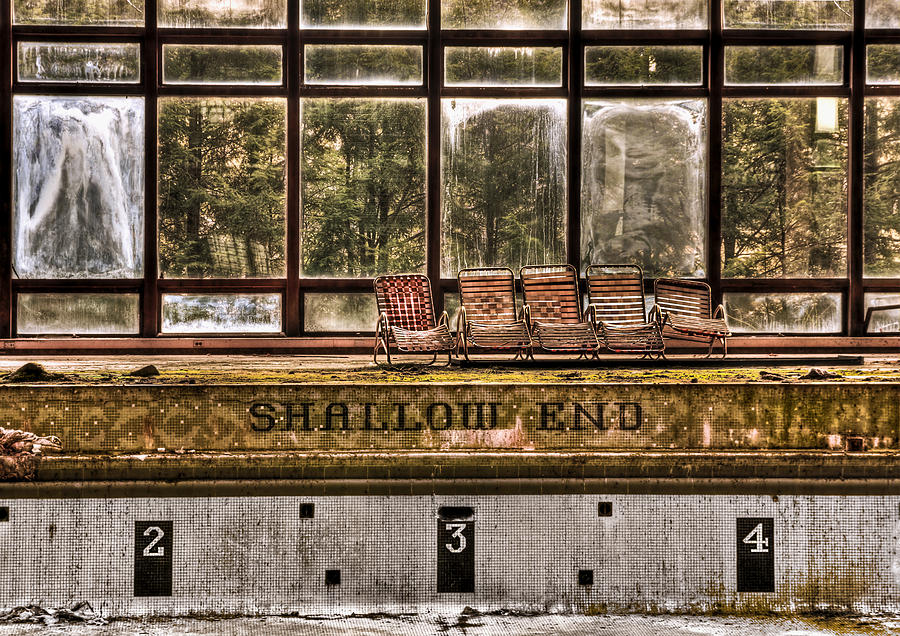 Shallow End Photograph by Evelina Kremsdorf