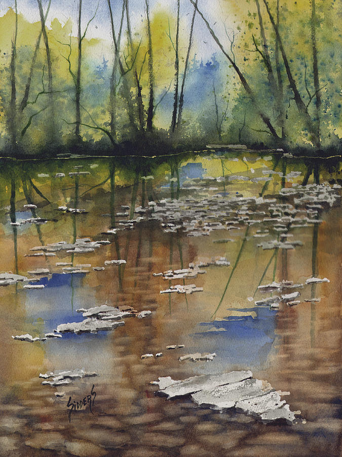 Shallow Water Painting by Sam Sidders