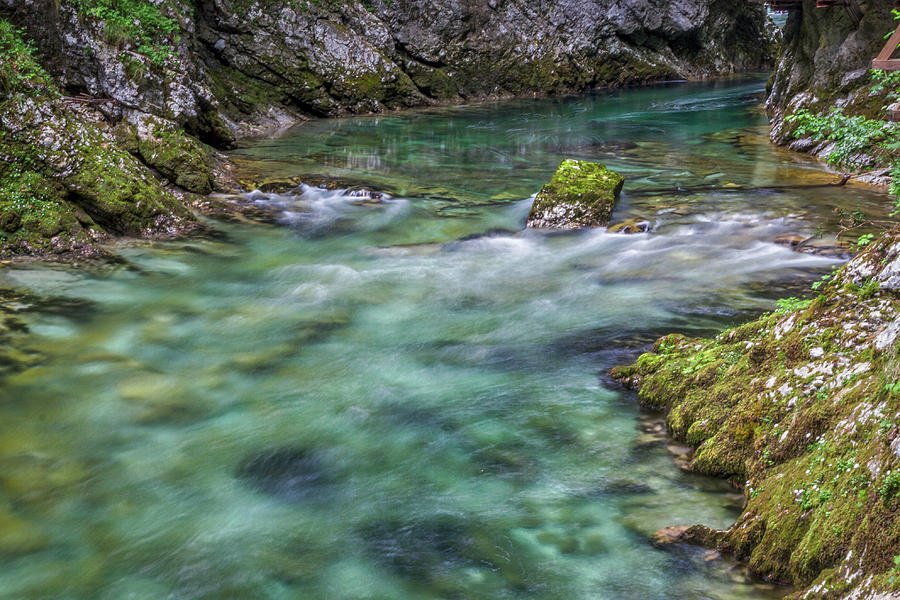Shallows in the Gorge - Slovenia Photograph by Stuart Litoff