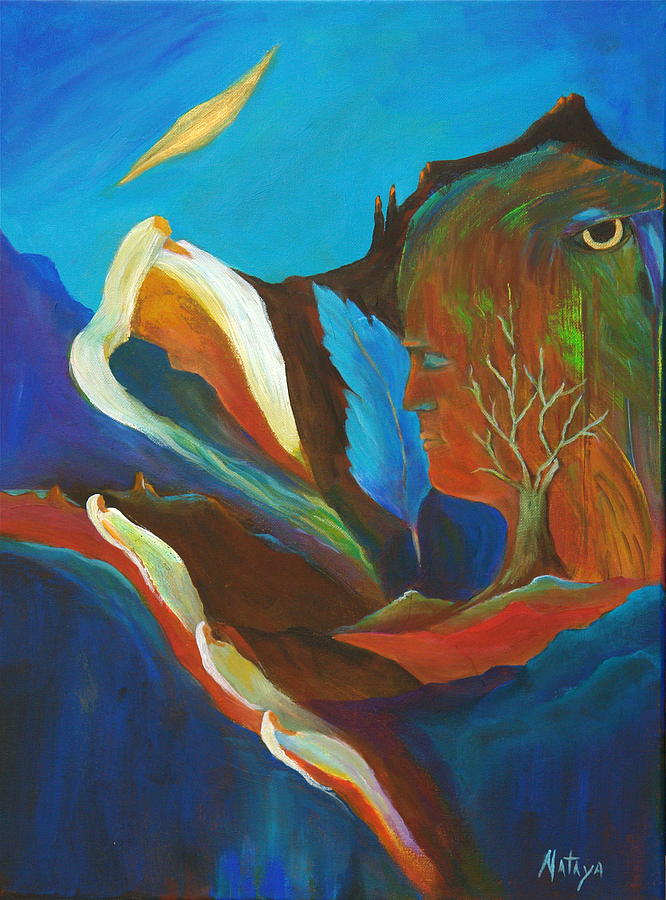 Shamans Dream Painting by Nataya Crow
