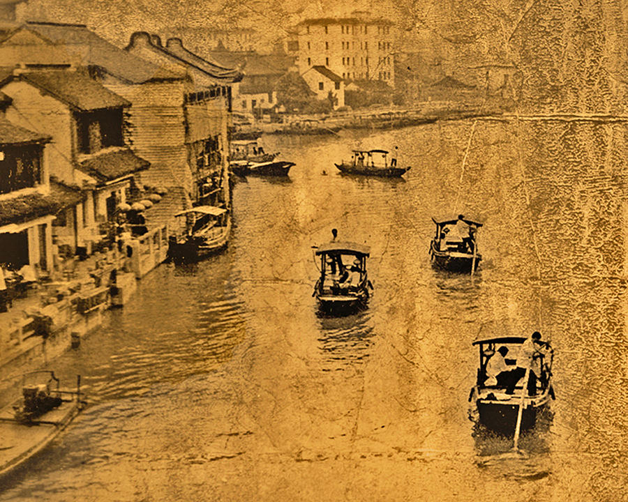 Shanghai Canal Photograph by Marvin Seiger - Pixels