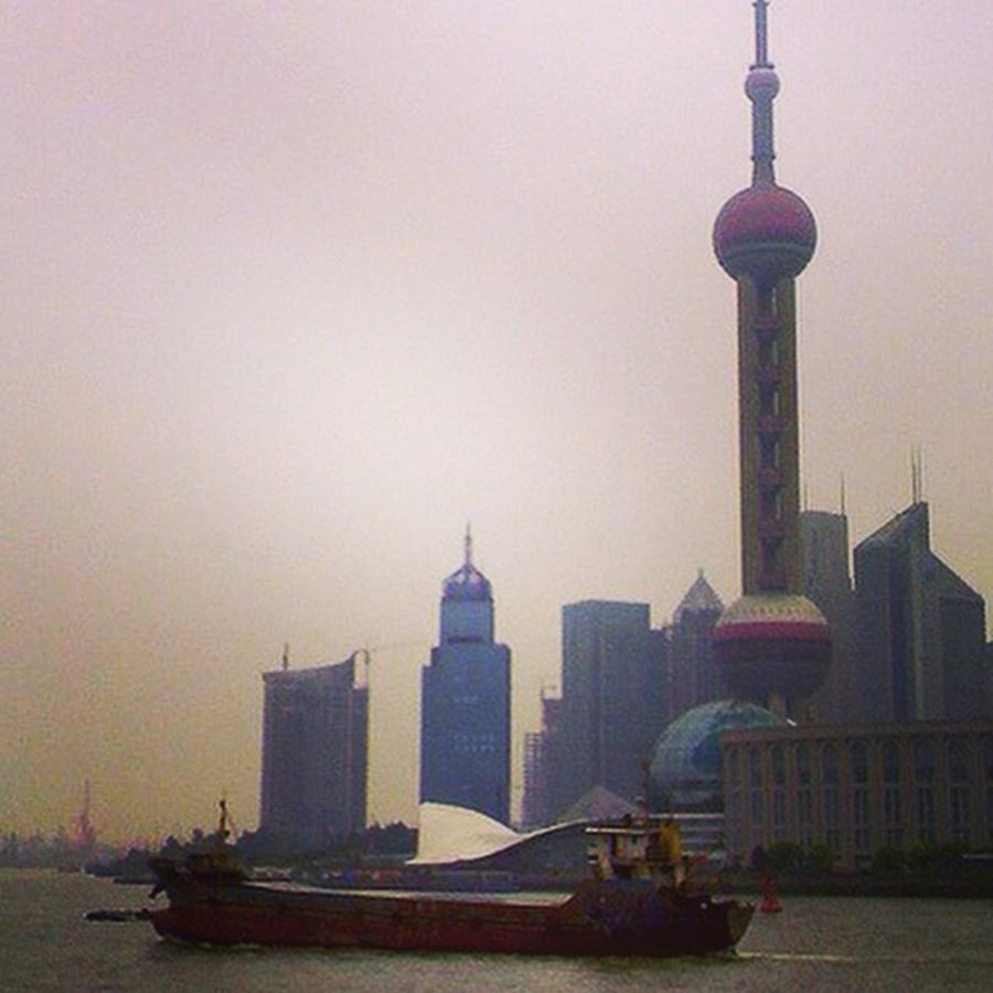 City Photograph - Shanghai #china #shanghai #urban #city by Zin Zin