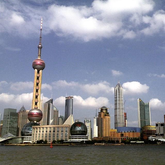 Architecture Photograph - Shanghai #travel #shanghai #china by Zin Zin