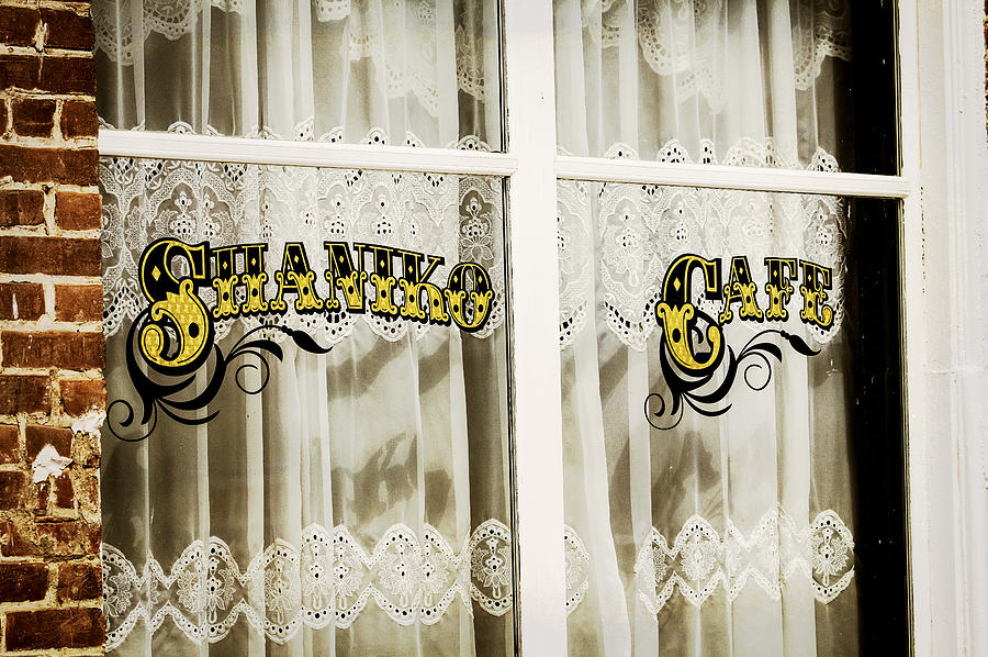 Shaniko Cafe Sign Photograph By John Trax - Fine Art America