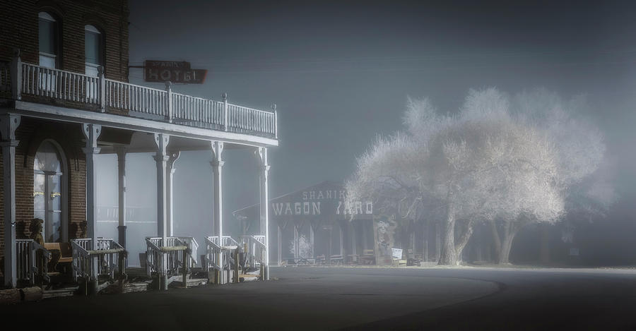 Architecture Photograph - Shaniko Hotel and Wagon Yard by Cat Connor