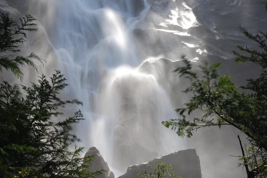 Waterfall Photograph - Shannon Falls by Adrian Brown Waterfall Photograph - Shannon Falls by Adrian Brown