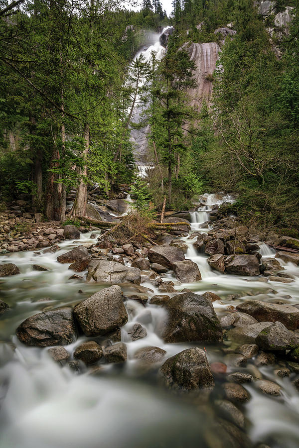 Shannon Falls Of Squamish Photograph by Pierre Leclerc Photography
