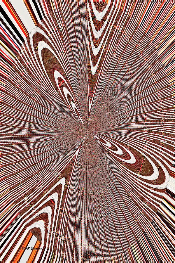  Shaped Abstract Digital Art by Tom Janca