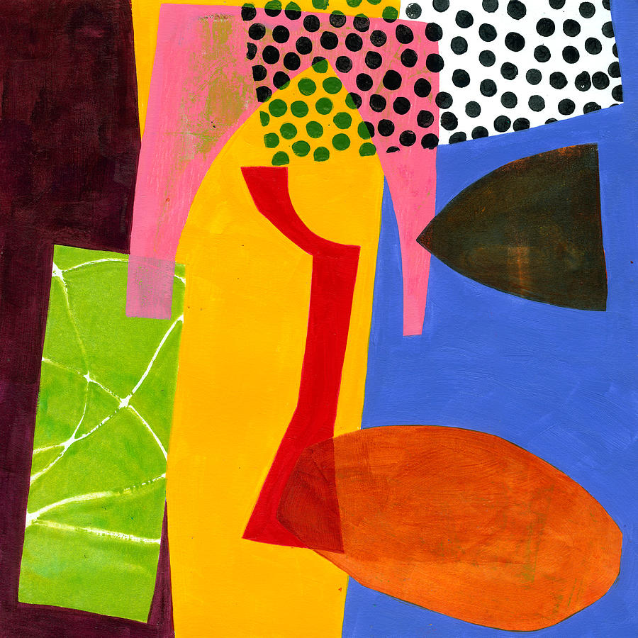 Shapes 4 Painting by Jane Davies