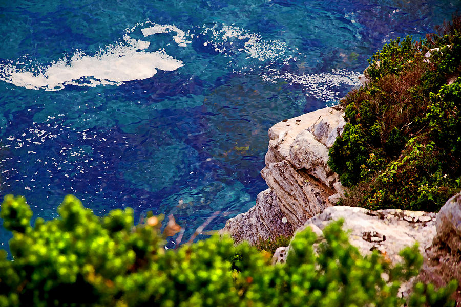North Head Photograph - Shapes In Shellow Waters by Miroslava Jurcik