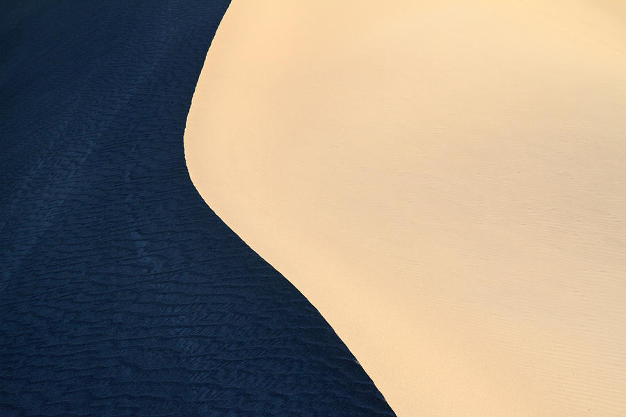 Shapes light and shadows in Death valley Photograph by Pierre Leclerc Photography