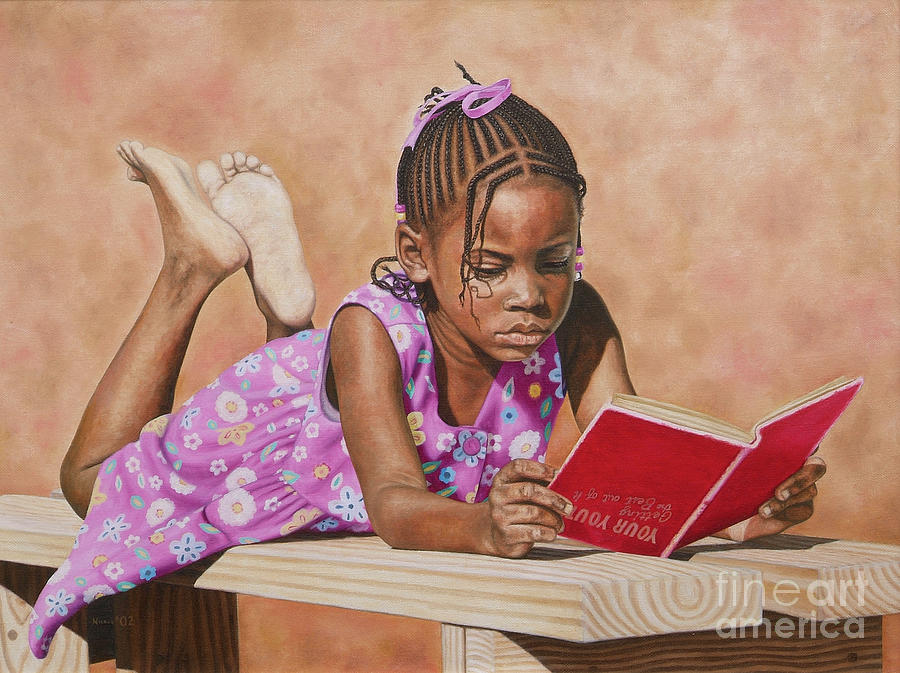 Shaquel Painting by Nicole Minnis