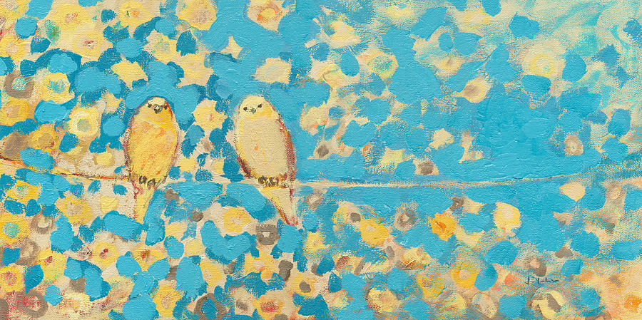 Sharing A Sunny Perch Painting