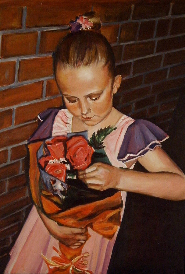 Flower Painting - Sharing by Sheila Diemert