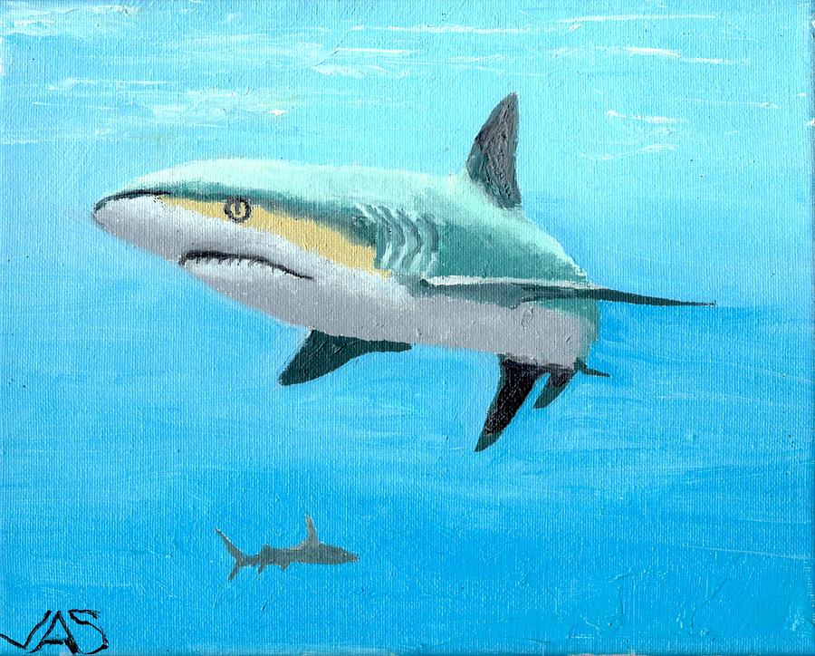 Fish Painting - Shark 07-31-2015 by John Smith