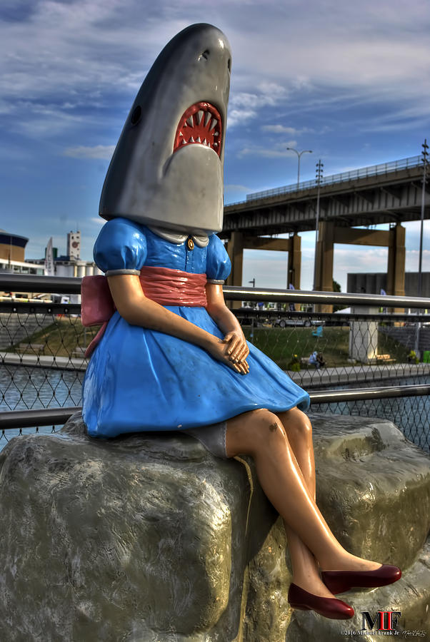 Shark Girl  Photograph by Michael Frank Jr