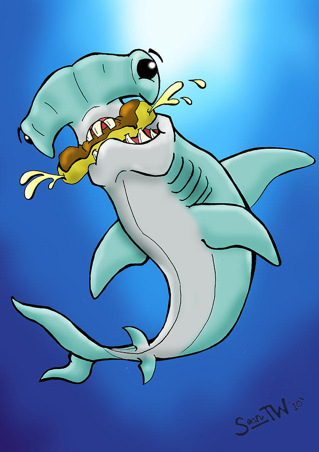 Sharks that eat cake Hammerhead Digital Art by Sean Williamson - Pixels Sharks that eat cake Hammerhead Digital Art by Sean Williamson - Pixels
