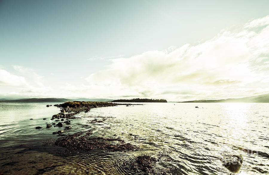 Sharp detailed scenic ocean landscape Photograph by Jorgo Photography