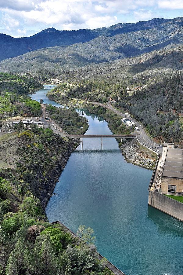 Shasta Dam Spillway Photograph by Maria Jansson