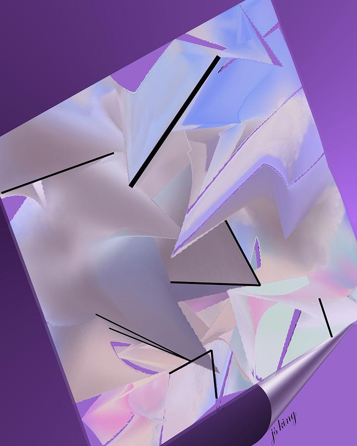 Shattered Crystal Digital Art