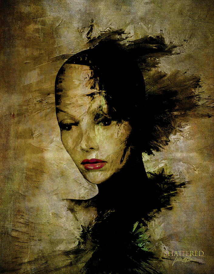 Shattered Digital Art - Shattered by Julie m Rae Shattered Digital Art - Shattered by Julie m Rae