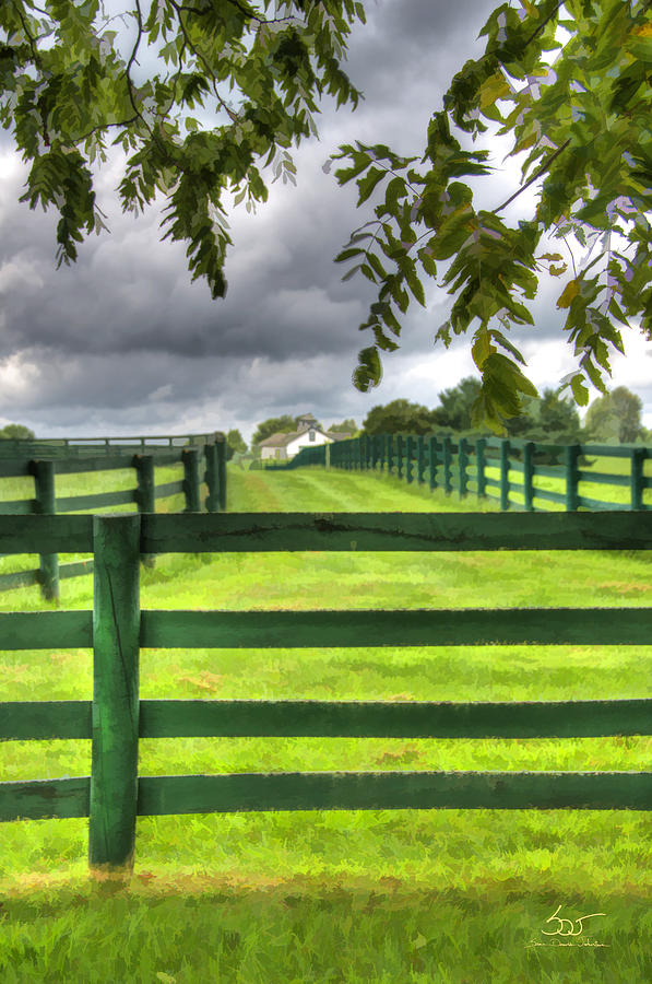 Shawanee Fences Photograph by Sam Davis Johnson