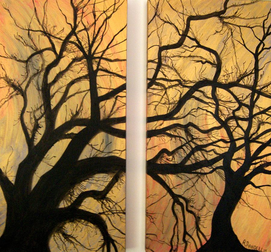 Angels Painting - Shawns angels III by Roy Randell Angels Painting - Shawns angels III by Roy Randell
