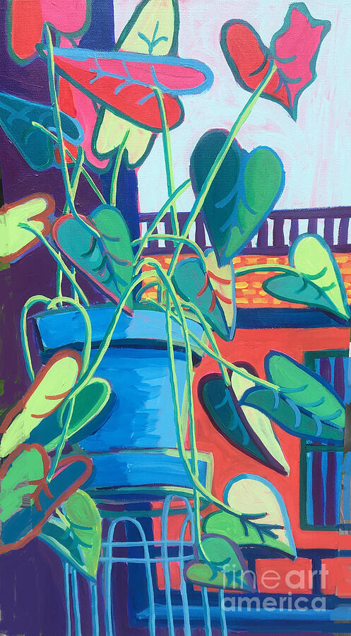 Shawsheen Ivy Painting by Debra Bretton Robinson