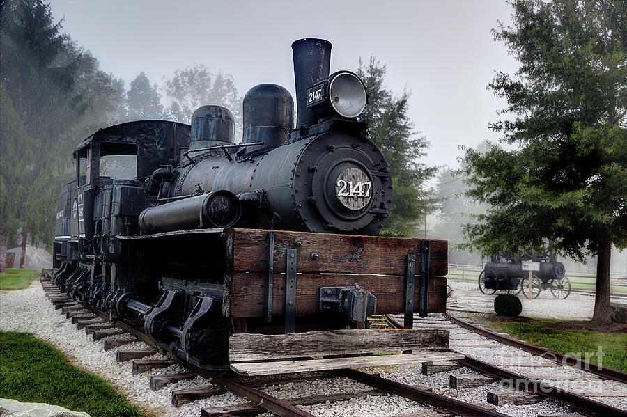 Shay Locomotive Photograph by Michael Eingle