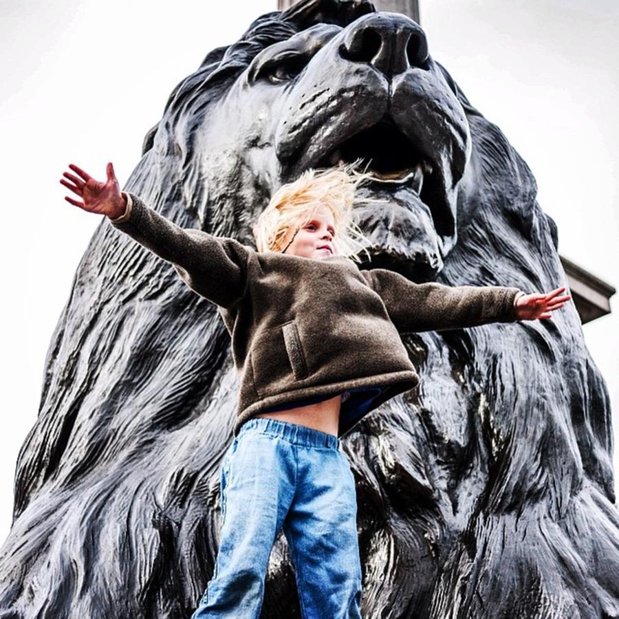 London Photograph - She Has The Heart Of A Lion! Has by Aleck Cartwright