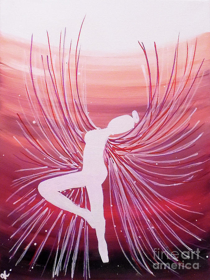 She is Clothed in Strength Painting by Jilian Cramb - AMothersFineArt