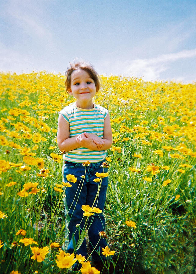 She Loves Yellow Photograph by Joy Tudor