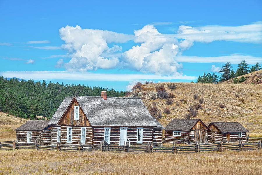 She Showed Her True Mettle For Many Years. ADELINE HORNBECK Homestead, Florissant, Colorado  Photograph by Bijan Pirnia