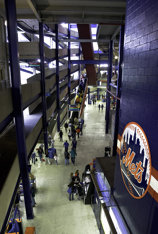 New York Mets Photograph - Shea Stadium Walkways by Paul Plaine