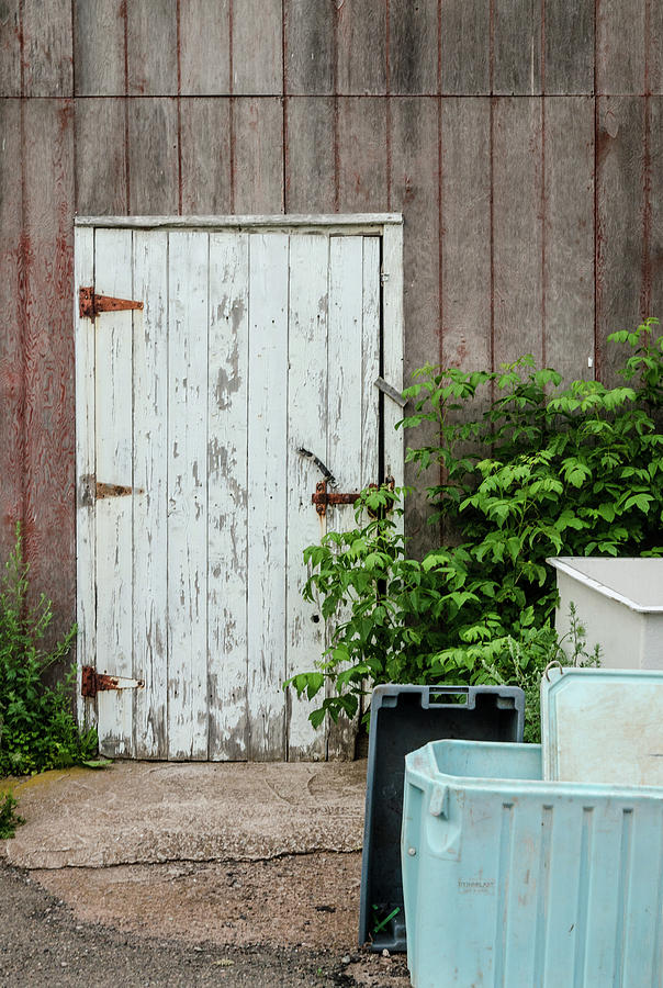 Shed Door, French River Photograph by Rob Huntley
