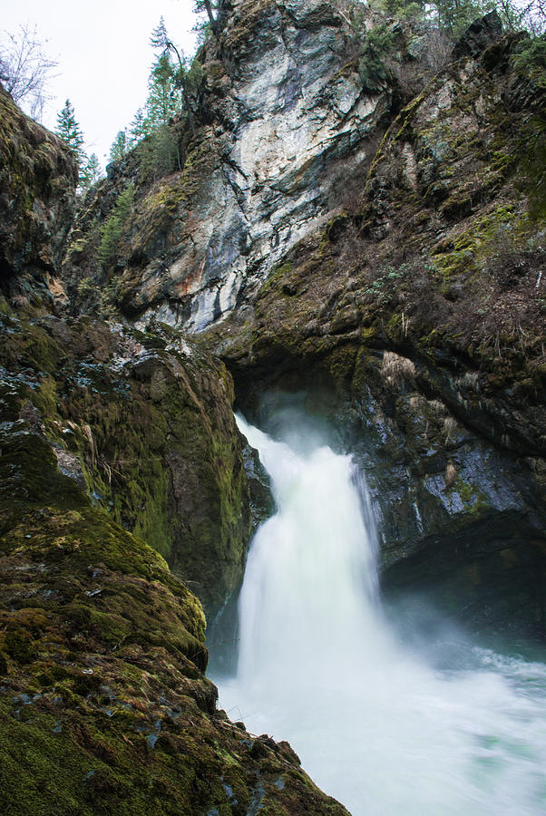 Sheep Creek Falls Photograph by Troy Stapek