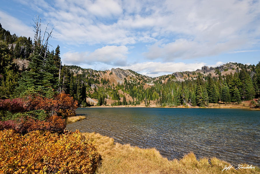 Sheep Lake in the Fall Photograph by Jeff Goulden