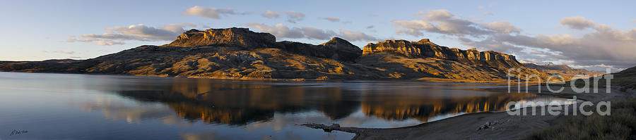 Sheep Mountain Sunrise - Panoramic-signed-12x55 Photograph